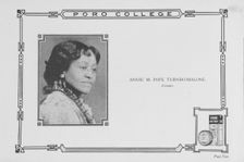 Anne M. Pope Turnbo-Malone; Founder, 1922. Creator: Unknown