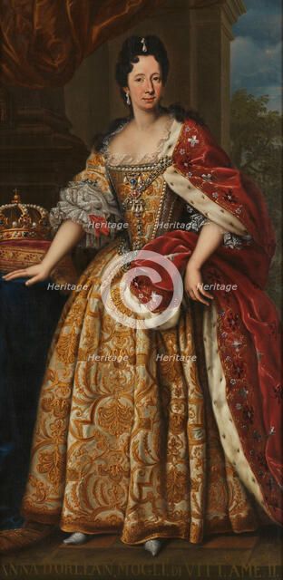 Anne Marie d'Orléans (1669-1728), Duchess of Savoy. Artist: Anonymous 