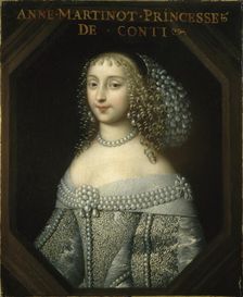 Anne Marie Martinozzi (1637-1672), Princess of Conti, ca 1665. Creator: Beaubrun, Charles (1604-1692)