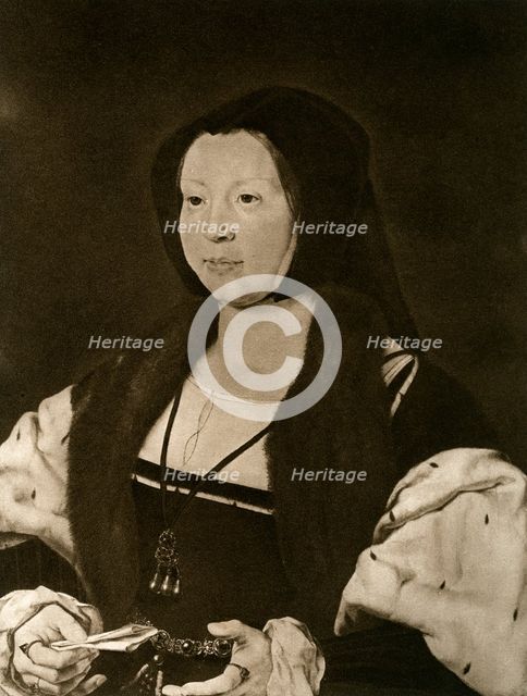 'Anne, Marquise de Veere, wife of Adolphe De Bourgogne', (1927). Artist: Jan Gossaert
