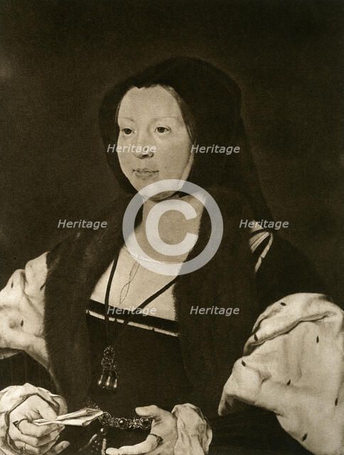 'Anne, Marquise de Veere, wife of Adolphe De Bourgogne', (1927). Artist: Jan Gossaert