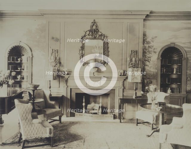 Anne Morgan House, 3 Sutton Place, New York, New York, 1926. Creator: Frances Benjamin Johnston.