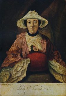 Anne (nee Day), Lady Fenoulhet c1760. Artist: Richard Purcell