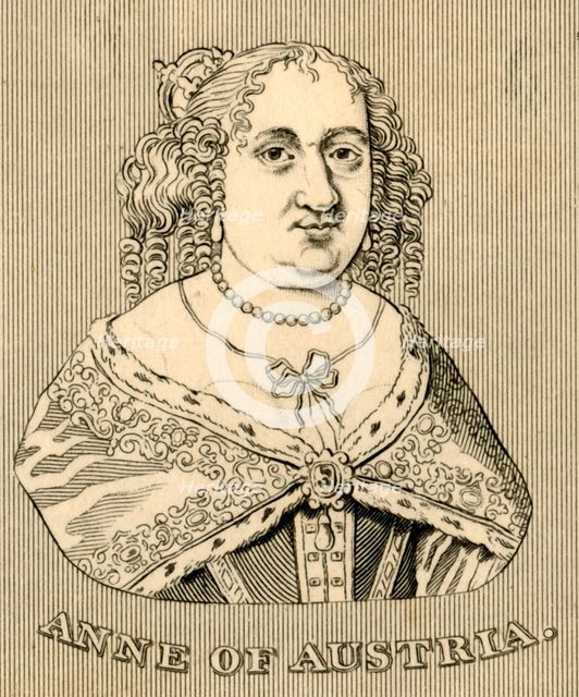 'Anne of Austria', (1601-1666), 1830. Creator: Unknown.
