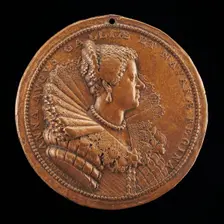 Anne of Austria, 1601-1666, Wife of King Louis XIII of France 1615 [reverse], 1620. Creator: Abraham Dupre