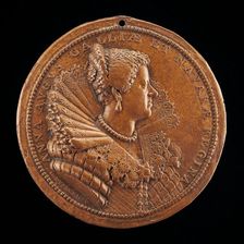 Anne of Austria, 1601-1666, Wife of King Louis XIII of France 1615 [reverse], 1620. Creator: Abraham Dupre