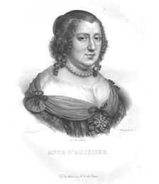 Anne of Austria, (c1820-1840). Creator: ZÃ©phirin FÃ©lix Jean Marius Belliard