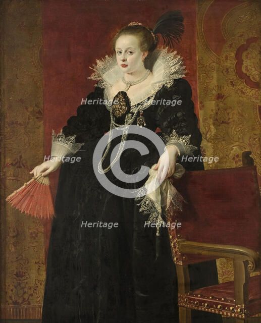 Anne of Austria, Consort of Emperor Mathias, early 17th century. Creator: Gaspar de Crayer.