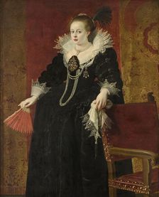Anne of Austria, Consort of Emperor Mathias, early 17th century. Creator: Gaspar de Crayer