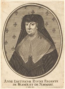 Anne of Austria. Creator: Pierre Aubry