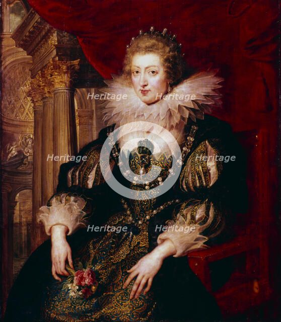 Anne of Austria, Queen Consort of France, 17th century. Creator: Peter Paul Rubens.