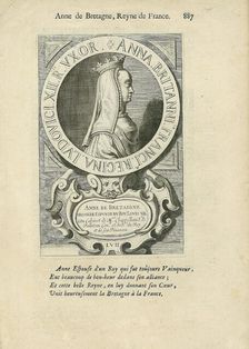 Anne of Brittany (1477-1514), Duchess of Brittany and Queen of France. Creator: Anonymous