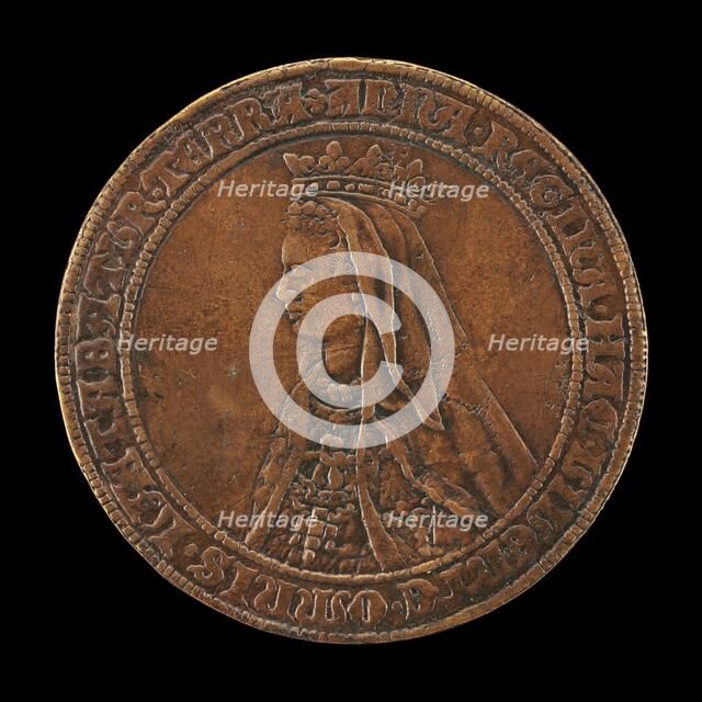 Anne of Brittany, died 1514, Wife of Louis XII 1498 [reverse], 1498/1514. Creator: Unknown.