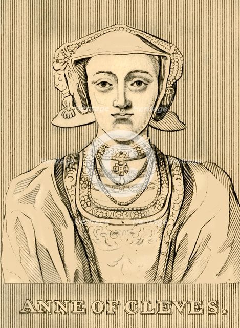 'Anne of Cleves', (1515-1557), 1830. Creator: Unknown.