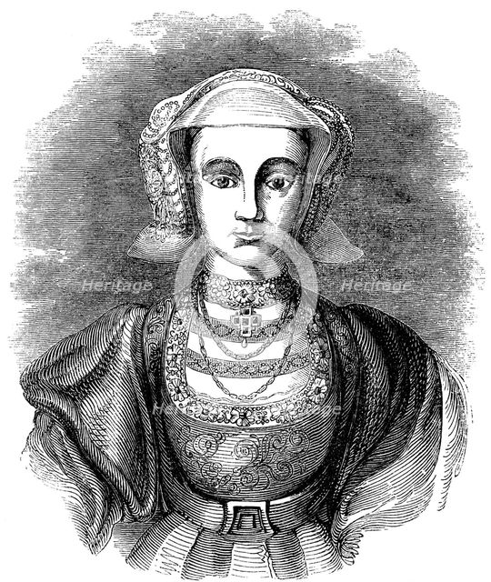 Anne of Cleves (1515-1557), fourth wife of Henry VIII of England, 19th century. Artist: Unknown
