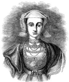 Anne of Cleves (1515-1557), fourth wife of Henry VIII of England, 19th century