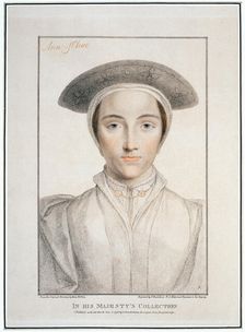 Anne of Cleves, 1539, (1796). Artist: Francesco Bartolozzi