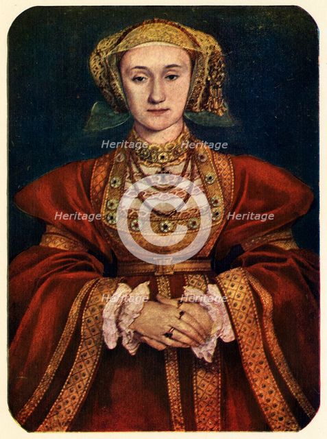 'Anne of Cleves', 1539, (1909).  Artist: Hans Holbein the Younger.