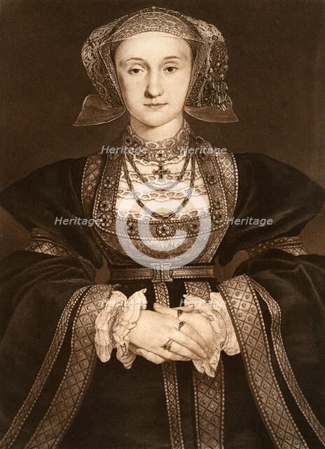 'Anne of Cleves', 1539, (1902). Artist: Hans Holbein the Younger