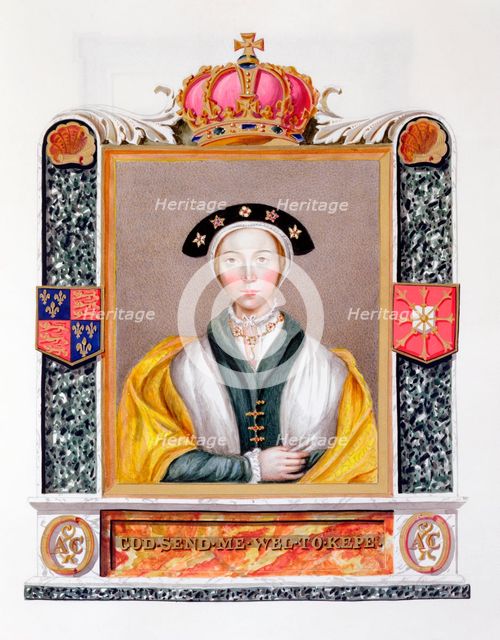 Anne of Cleves, fourth wife and Queen of Henry VIII, (1825). Creator: Sarah, Countess of Essex.