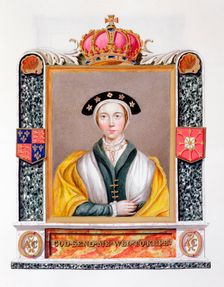 Anne of Cleves, fourth wife and Queen of Henry VIII, (1825). Creator: Sarah, Countess of Essex