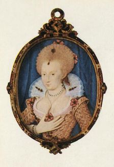 Anne of Denmark, c1610, (1947). Creator: Unknown
