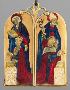 Anne of France and Peter II of Bourbon, c. 1500. Creator: West European Applied Art