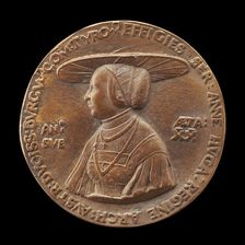 Anne of Hungary, died 1547, Wife of Ferdinand I of Austria 1521 [reverse], 1524. Creator: Unknown