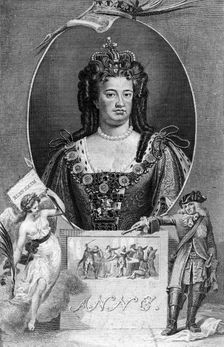 Anne, Queen of Great Britain, (1790).Artist: James Neagle