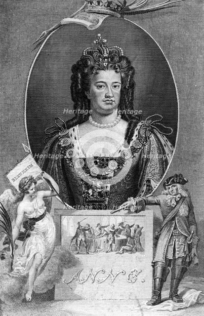 Anne, Queen of Great Britain, (1790).Artist: James Neagle