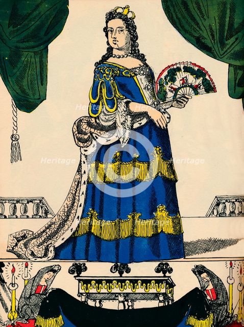 Anne, Queen of Great Britain and Ireland from 1702, (1932). Artist: Rosalind Thornycroft.