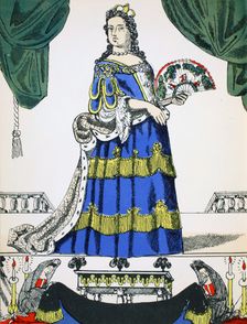 Anne, Queen of Great Britain and Ireland from 1702, (1932). Creator: Rosalind Thornycroft