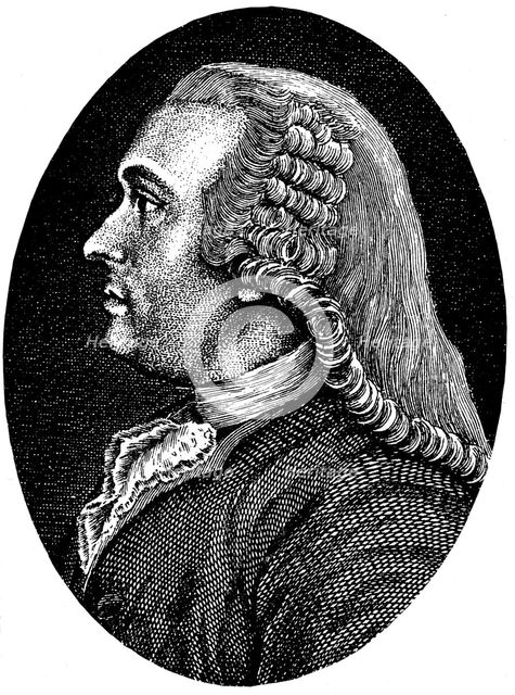 Anne Robert Jacques Turgot (1727-1781), French politician and economist. Artist: Unknown