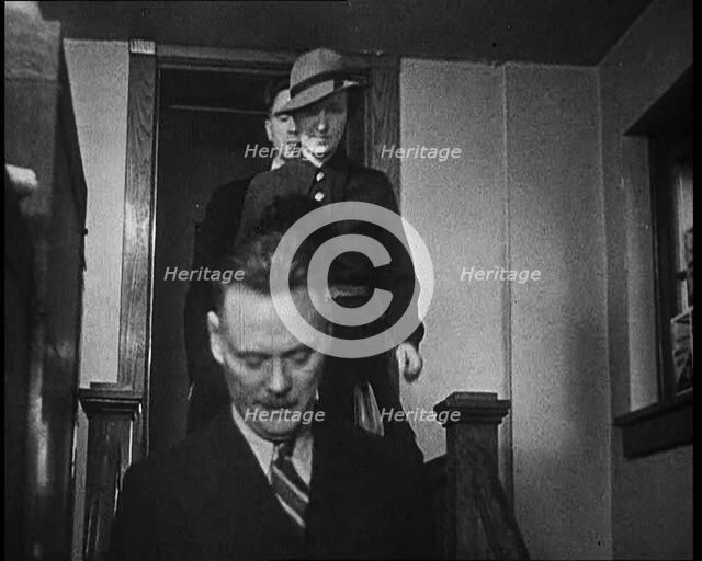 Anne Spencer Lindbergh Entering a Courtroom During the Trial in Relation To the Lindbergh's..., 1930 Creator: British Pathe Ltd.