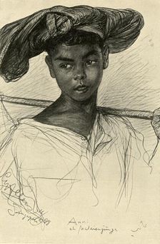Anni - Malayan boy, Singapore, 1898. Creator: Christian Wilhelm Allers
