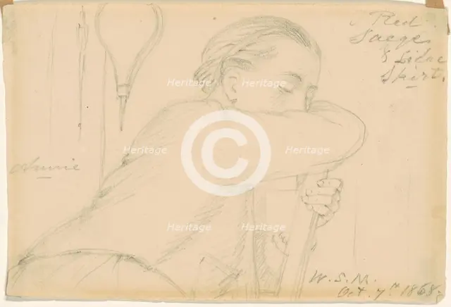 Annie, 1868. Creator: William Sidney Mount.