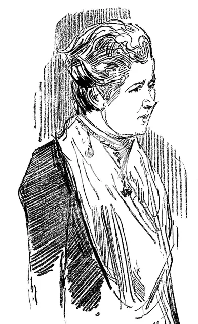 Annie Besant (nee Wood) (1847-1933), British socialist and theosophist, 1890. Artist: Unknown