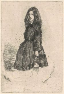 Annie, c. 1857. Creator: James Abbott McNeill Whistler