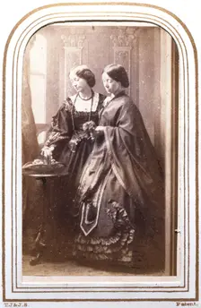 Annie Feray Mutrie and Martha Darley Mutrie, mid 19th century. Creator: Unknown