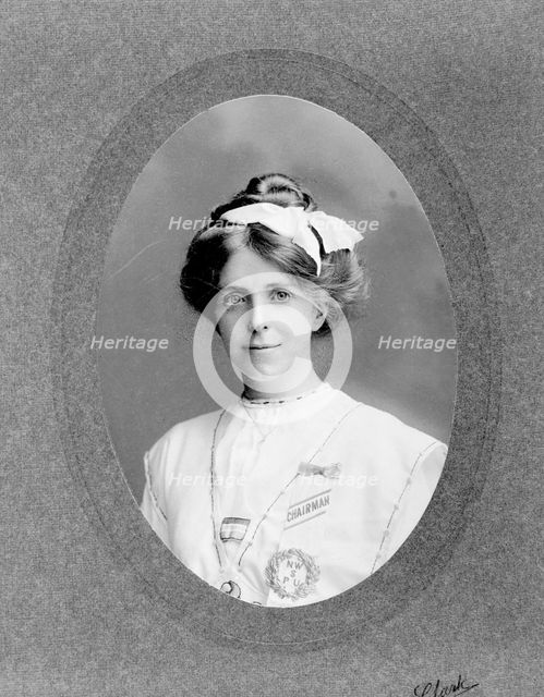 Annie Kenney, 1908. Artist: Unknown