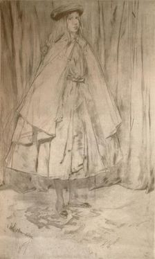 Annie Haden 1860, (1904). Artist: James Abbott McNeill Whistler