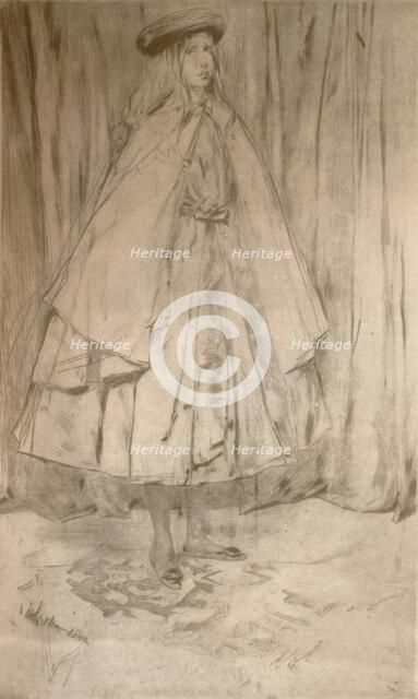 'Annie Haden', 1860, (1904). Artist: James Abbott McNeill Whistler.
