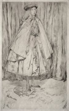 Annie Haden, 1860. Creator: James McNeill Whistler (American, 1834-1903)