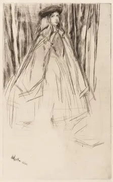 Annie Haden, 1860. Creator: James Abbott McNeill Whistler