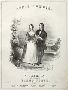 Annie Laurie - Sheet Music Cover. Creator: Winslow Homer (American, 1836-1910)