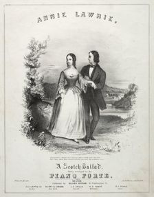 Annie Lawrie - Sheet Music Cover. Creator: Winslow Homer (American, 1836-1910)