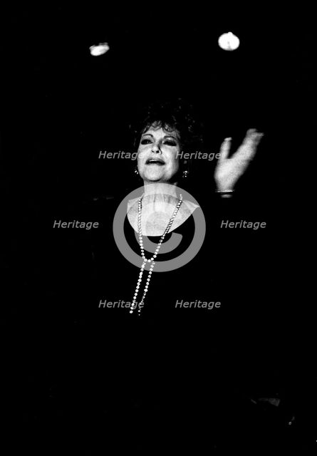 Annie Ross, Pizza On The Park, London, June 1993.  Artist: Brian O'Connor.