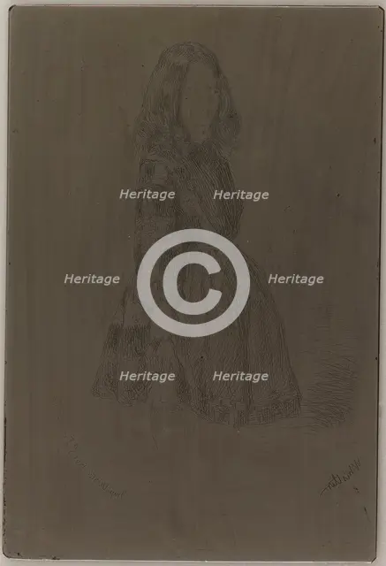 Anniie, 1857-1858. Creator: James Abbott McNeill Whistler.