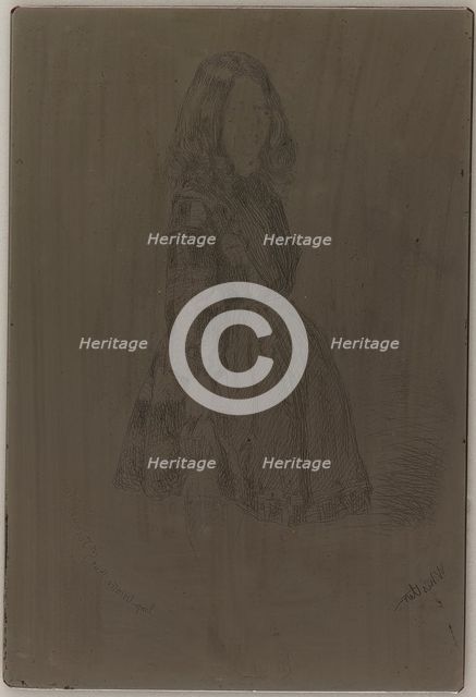 Anniie, 1857-1858. Creator: James Abbott McNeill Whistler.