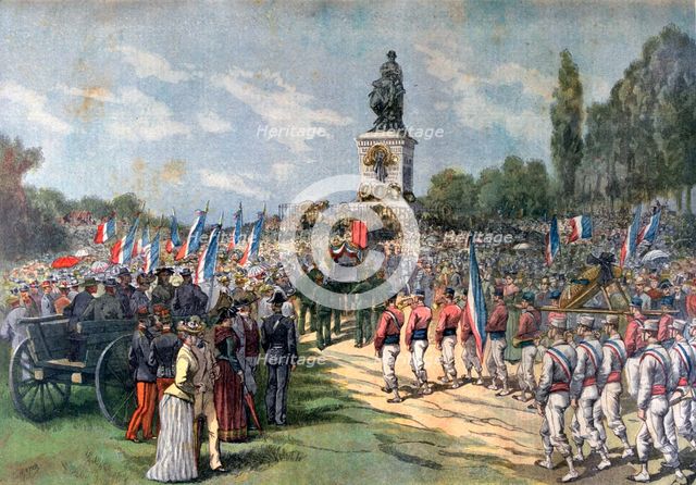 Anniversary of the Battle of Mars-la-Tour, 16 August 1870, (1892). Artist: Henri Meyer